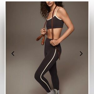Adanola Ultimate Piping leggings & Scoop Bra